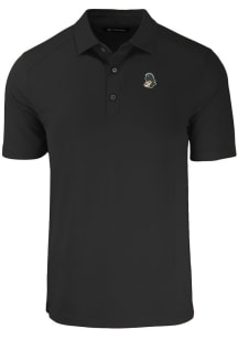 Cutter and Buck Michigan State Spartans Black Vault Forge Eco Stretch Big and Tall Polo