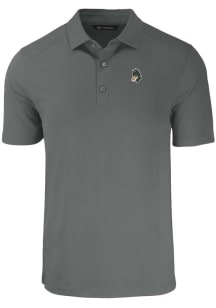 Cutter and Buck Michigan State Spartans Mens Grey Vault Forge Recycled Short Sleeve Polo