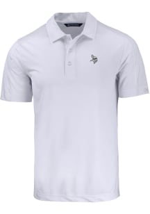 Cutter and Buck Minnesota Vikings Mens White Mono Prospect Short Sleeve Polo