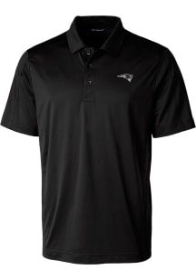 Cutter and Buck New England Patriots Black Mono Prospect Big and Tall Polo