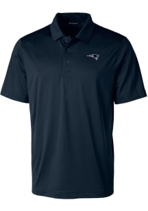 Cutter and Buck New England Patriots Navy Blue Mono Prospect Big and Tall Polo
