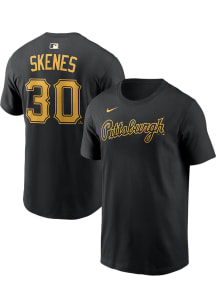 Paul Skenes Pittsburgh Pirates Black Alternate Short Sleeve Player T Shirt