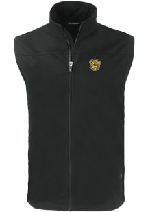 Cutter and Buck Missouri Tigers Mens Black Vault Charter Sleeveless Jacket