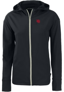 Cutter and Buck Nebraska Cornhuskers Womens Black Vault Daybreak Light Weight Jacket