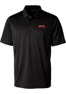 Cutter and Buck Pittsburgh Pirates Mens Black Cooperstown Prospect Short Sleeve Polo