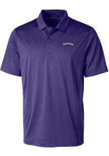 Cutter and Buck Colorado Rockies Mens Purple Cooperstown Prospect Short Sleeve Polo