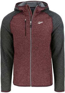 Cutter and Buck New Mexico State Aggies Mens Maroon Mainsail Light Weight Jacket