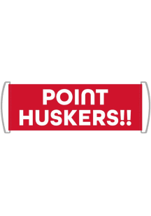 Nebraska Cornhuskers Kaboom Vball Sign -