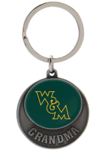 William & Mary Tribe  Keychain - Green