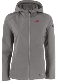 Cutter and Buck New Mexico State Aggies Womens Grey Evoke Light Weight Jacket