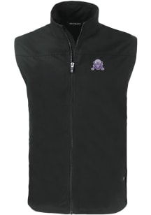 Cutter and Buck Northwestern Wildcats Big and Tall Black Vault Charter Mens Vest
