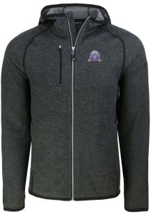 Cutter and Buck Northwestern Wildcats Mens Grey Vault Mainsail Light Weight Jacket