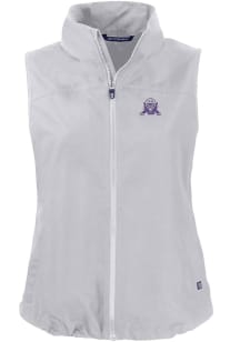 Cutter and Buck Northwestern Wildcats Womens Grey Vault Charter Vest