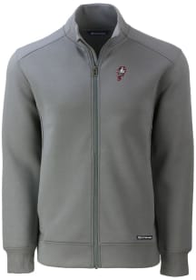 Cutter and Buck Ohio State Buckeyes Mens Grey Vault Roam Light Weight Jacket