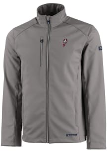 Cutter and Buck Ohio State Buckeyes Mens Grey Vault Evoke Light Weight Jacket