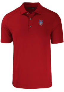 Cutter and Buck New York Mets Cardinal Stars and Stripes Forge Eco Stretch Big and Tall Polo
