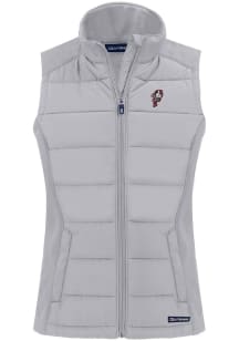 Cutter and Buck Ohio State Buckeyes Womens Charcoal Vault Evoke Vest