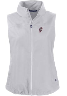 Cutter and Buck Ohio State Buckeyes Womens Grey Vault Charter Vest