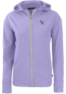 Cutter and Buck Colorado Rockies Womens Pink Daybreak Light Weight Jacket