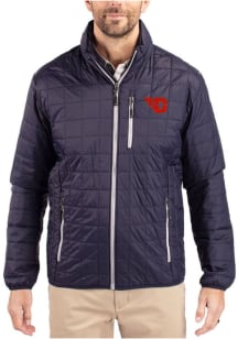 Cutter and Buck Dayton Flyers Mens Navy Blue Rainier PrimaLoft Filled Jacket