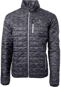Cutter and Buck St Louis Cardinals Mens Black Mono Rainier PrimaLoft Printed Filled Jacket