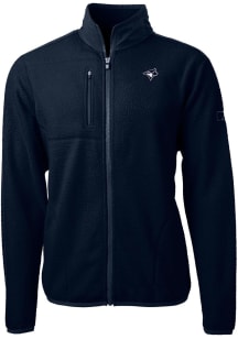 Cutter and Buck Toronto Blue Jays Mens Navy Blue Mono Cascade Sherpa Big and Tall Light Weight Jac..