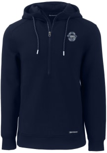 Cutter and Buck Penn State Nittany Lions Mens Navy Blue Vault Roam Long Sleeve Hoodie