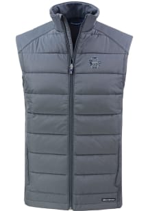 Cutter and Buck Penn State Nittany Lions Mens Grey Vault Evoke Sleeveless Jacket