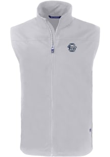 Cutter and Buck Penn State Nittany Lions Mens Grey Vault Charter Sleeveless Jacket