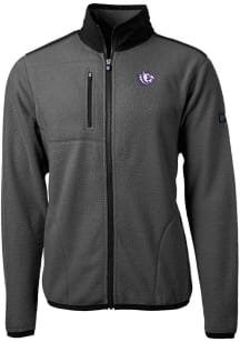 Cutter and Buck TCU Horned Frogs Mens Grey Cascade Sherpa Light Weight Jacket