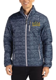Cutter and Buck Drexel Dragons Mens Navy Blue Rainier PrimaLoft Printed Filled Jacket