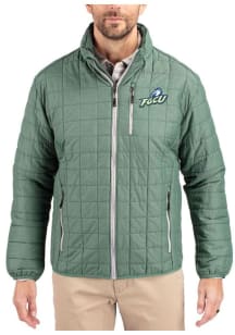 Cutter and Buck Florida Gulf Coast Eagles Mens Green Rainier PrimaLoft Filled Jacket