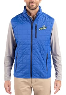 Cutter and Buck Florida Gulf Coast Eagles Mens Blue Rainier PrimaLoft Sleeveless Jacket