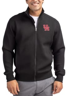 Cutter and Buck Houston Cougars Mens Black Roam Big and Tall Light Weight Jacket