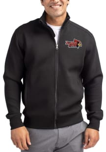 Cutter and Buck Illinois State Redbirds Mens Black Roam Big and Tall Light Weight Jacket