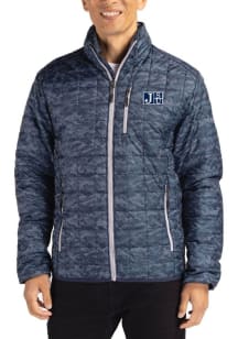 Cutter and Buck Jackson State Tigers Mens Navy Blue Rainier PrimaLoft Printed Filled Jacket