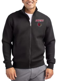 Cutter and Buck Louisville Cardinals Mens Black Roam Big and Tall Light Weight Jacket