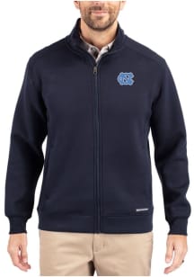 Cutter and Buck North Carolina Tar Heels Mens Navy Blue Roam Big and Tall Light Weight Jacket