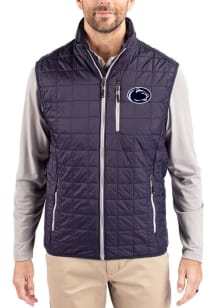 Cutter and Buck Penn State Nittany Lions Mens Navy Blue Rainier PrimaLoft Sleeveless Jacket