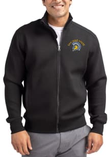 Cutter and Buck San Jose State Spartans Mens Black Roam Big and Tall Light Weight Jacket