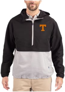 Cutter and Buck Tennessee Volunteers Mens Black Charter Eco Pullover Jackets