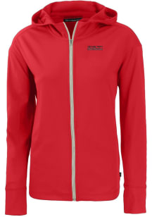 Cutter and Buck Texas Tech Red Raiders Womens Red Vault Daybreak Light Weight Jacket