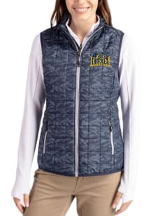 Cutter and Buck Drexel Dragons Womens Navy Blue Rainier PrimaLoft Printed Vest