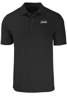 Cutter and Buck UCF Knights Black Citronaut Forge Eco Stretch Big and Tall Polo