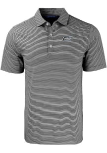 Cutter and Buck UCF Knights Black Forge Double Stripe Big and Tall Polo