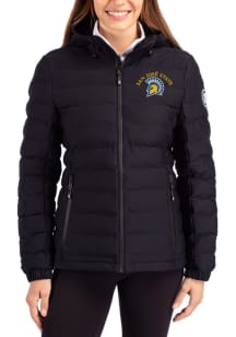 Cutter and Buck San Jose State Spartans Womens Black Mission Ridge Repreve Filled Jacket
