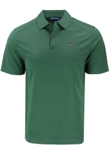 Cutter and Buck South Florida Bulls Green Swinging Rocky Forge Eco Stretch Big and Tall Polo