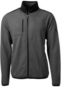Cutter and Buck South Florida Bulls Mens Grey Swinging Rocky Cascade Sherpa Light Weight Jacket