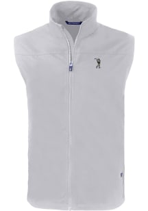 Cutter and Buck South Florida Bulls Mens Grey Swinging Rocky Charter Sleeveless Jacket