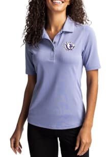 Cutter and Buck TCU Horned Frogs Womens Pink Vault Virtue Eco Pique Short Sleeve Polo Shirt